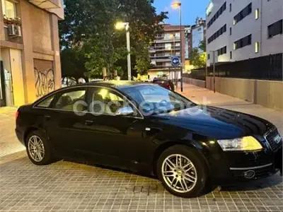 Usado Audi A6 Premium 170 CV (125 kW) 2007 Negro Berlina
