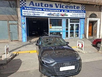 Usado Audi A3 150 CV (110 kW) 2021 Negro Berlina