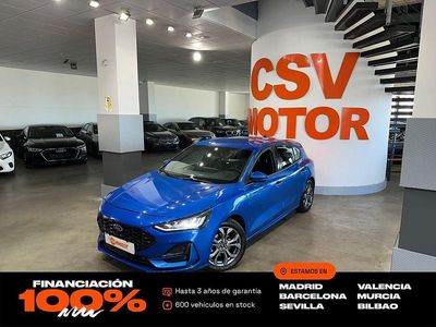 Azul Usado 2023 Ford Focus ST-Line Berlina | 16.850 € (Buen precio)