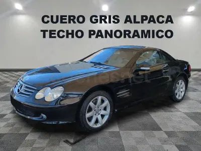 Usado Mercedes SL350 245 CV (180 kW) 2003 Negro Descapotable