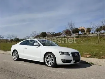 Usado Audi A5 170 CV (125 kW) 2008 Blanco Coupe