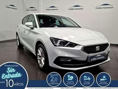 Usado Seat Leon Style 116 CV (85 kW) 2021 Blanco Utilitario