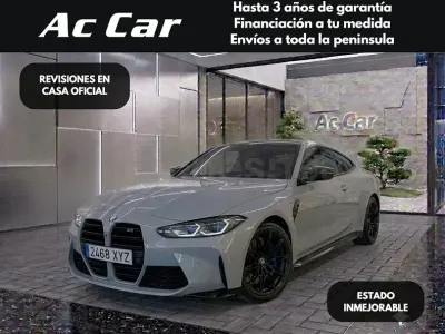 Usado BMW M4 Competition Edition 510 CV (375 kW) 2022 Gris / plata Coupe