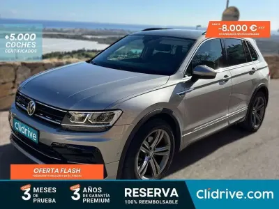 Käytetty VW Tiguan Sport 150 HP (110 kW) 2018 Harmaa Katumaasturi