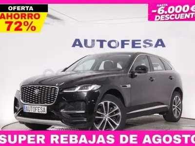 Usado Jaguar F-Pace S 204 CV (150 kW) 2021 Negro SUV