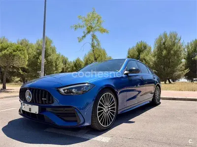 Usado Mercedes C220 200 CV (147 kW) 2022 Azul Berlina