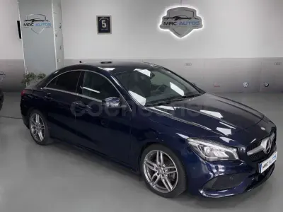 Usado Mercedes CLA220 177 CV (130 kW) 2017 Azul Berlina