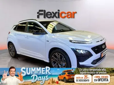 Usado Hyundai Kona N Line 120 CV (88 kW) 2023 Blanco SUV