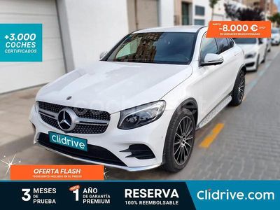 Usado Mercedes GLC250 204 CV (150 kW) 2018 Blanco Coupe