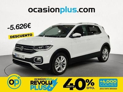 Usado VW T-Cross Sportline 150 CV (110 kW) 2022 Blanco SUV