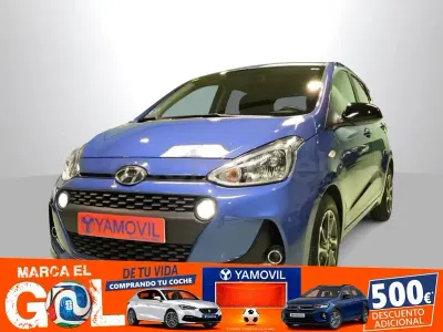 Usado Hyundai i10 Edition 87 CV (63 kW) 2020 Azul Utilitario