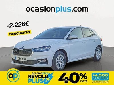 Usado Skoda Fabia Selection 95 CV (69 kW) 2024 Blanco Berlina