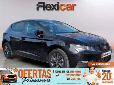Usado Seat Leon Style 130 CV (95 kW) 2020 Negro