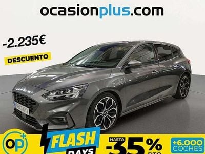 Usado Ford Focus ST-Line 120 CV (88 kW) 2019 Gris Utilitario