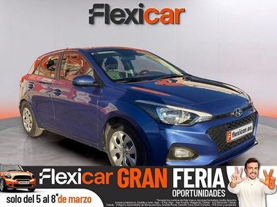 Usado Hyundai i20 75 CV (55 kW) 2019 Azul Utilitario