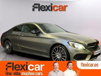 Gris / plata Usado 2016 Mercedes C220 AMG line Coupe | 24.390 € (Precio justo)