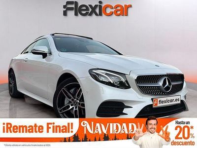 Blanco Usado 2018 Mercedes E220 Coupe | 35.490 € (Precio justo)