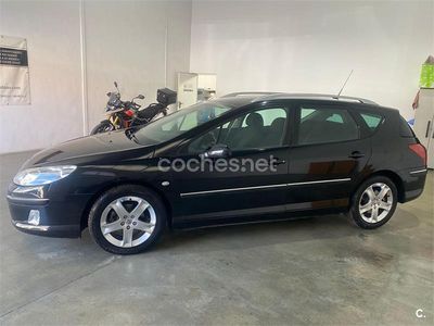 Usado Peugeot 407 136 CV (100 kW) 2006 Negro Familiar