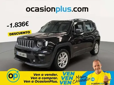 Usado Jeep Renegade Altitude 131 CV (96 kW) 2024 Negro SUV