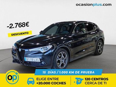 Negro Usado 2022 Alfa Romeo Stelvio Sprint SUV | 30.450 € (Caro)