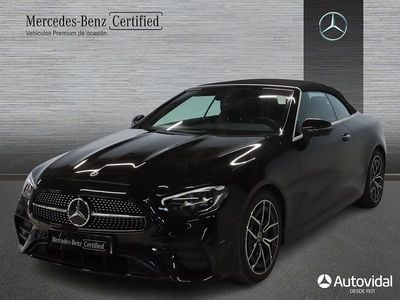 Usado Mercedes E220 194 CV (142 kW) 2024 Negro Descapotable