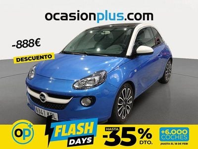 Usado Opel Adam Glam 87 CV (63 kW) 2017 Azul Utilitario