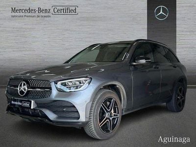 Usado Mercedes GLC300e 194 CV (142 kW) 2021 Gris selenita