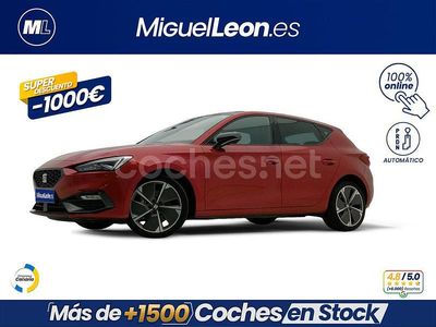 Rojo Usado 2021 Seat Leon FR Berlina | 18.985 € (Precio justo)