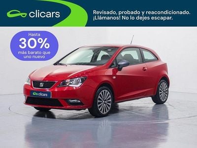 Usado Seat Ibiza SC Style 95 CV (69 kW) 2016 Rojo Utilitario