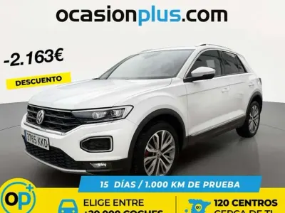 Usado VW T-Roc Sport 150 CV (110 kW) 2018 Blanco SUV