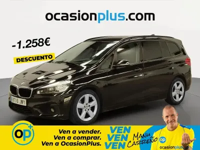 Usado BMW 218 Gran Tourer 150 CV (110 kW) 2017 Negro Monovolumen