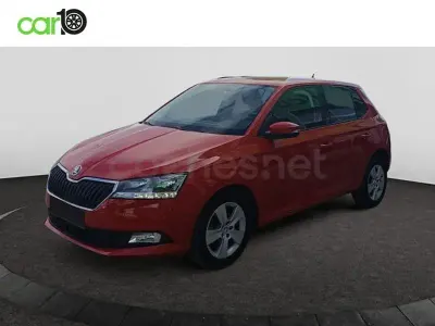 Usado Skoda Fabia Ambition 110 CV (80 kW) 2019 Rojo Utilitario