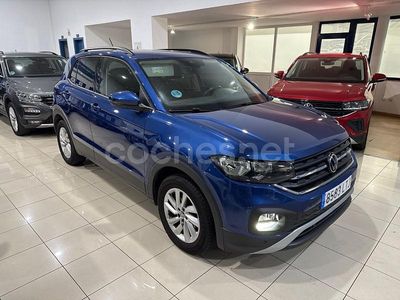 Usado VW T-Cross Advance 95 CV (69 kW) 2021 Azul SUV