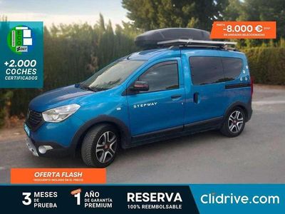 Usado Dacia Dokker 109 CV (80 kW) 2019 Azul Monovolumen