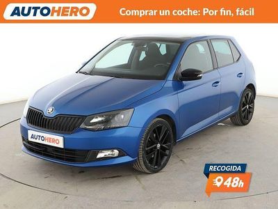 Usado Skoda Fabia 90 CV (66 kW) 2018 Azul