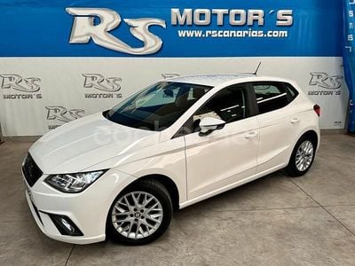 Usado Seat Ibiza Style 95 CV (69 kW) 2017 Blanco Berlina