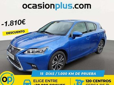 Usado Lexus CT200h Business Edition 136 CV (100 kW) 2018 Azul Utilitario