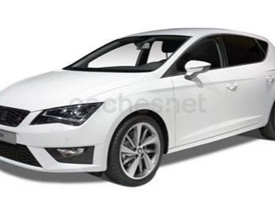 Usado Seat Leon Reference 105 CV (77 kW) 2014 Blanco Berlina