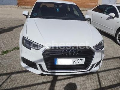 Usado Audi A3 S-Line 116 CV (85 kW) 2017 Blanco Berlina