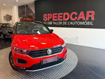 Usado VW T-Roc Sportline 150 CV (110 kW) 2018 Rojo SUV