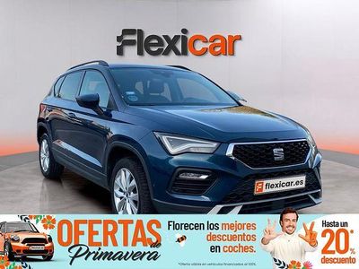 Usado Seat Ateca Style 110 CV (80 kW) 2021 Azul SUV