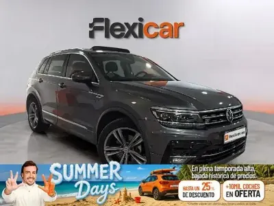 Usado VW Tiguan R-line 150 CV (110 kW) 2019 Gris SUV