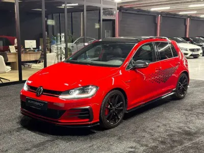 Usado VW Golf VII GTI 290 CV (213 kW) 2019 Rojo Utilitario