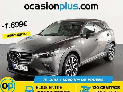Usado Mazda CX-3 121 CV (88 kW) 2019 Gris SUV