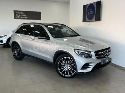 Usado Mercedes GLC220 194 CV (142 kW) 2019 Gris / plata SUV