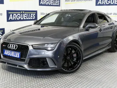 Usado Audi RS7 Sportback Performance 605 CV (444 kW) 2016 Gris Utilitario