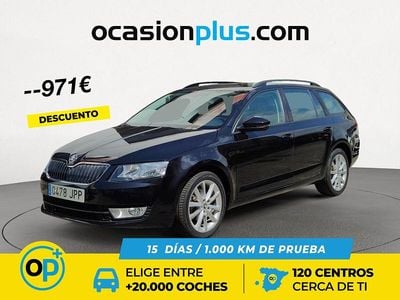 Negro Usado 2016 Skoda Octavia Ambition Familiar | 12.871 € (Precio justo)