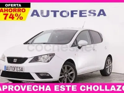 Usado Seat Ibiza I-Tech 105 CV (77 kW) 2015 Blanco Berlina