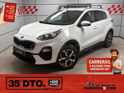 Usado Kia Sportage 136 CV (100 kW) 2021 Blanco SUV