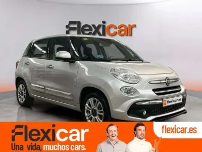 Usado Fiat 500L Lounge 95 CV (69 kW) 2018 Gris Monovolumen